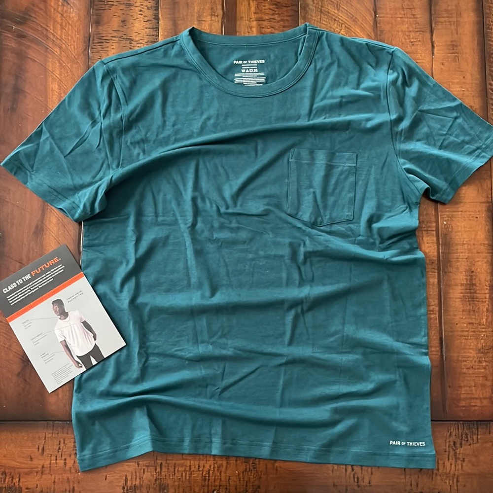 NWT Pair of Thieves Crew-Neck Pocket Tee
